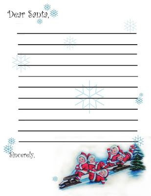 free printable dear santa letter